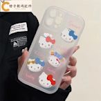 新凱蒂貓iPhone13蘋果12pro手機殼11可愛xr女x防摔8plus套7p軟se[橙子數碼配件]