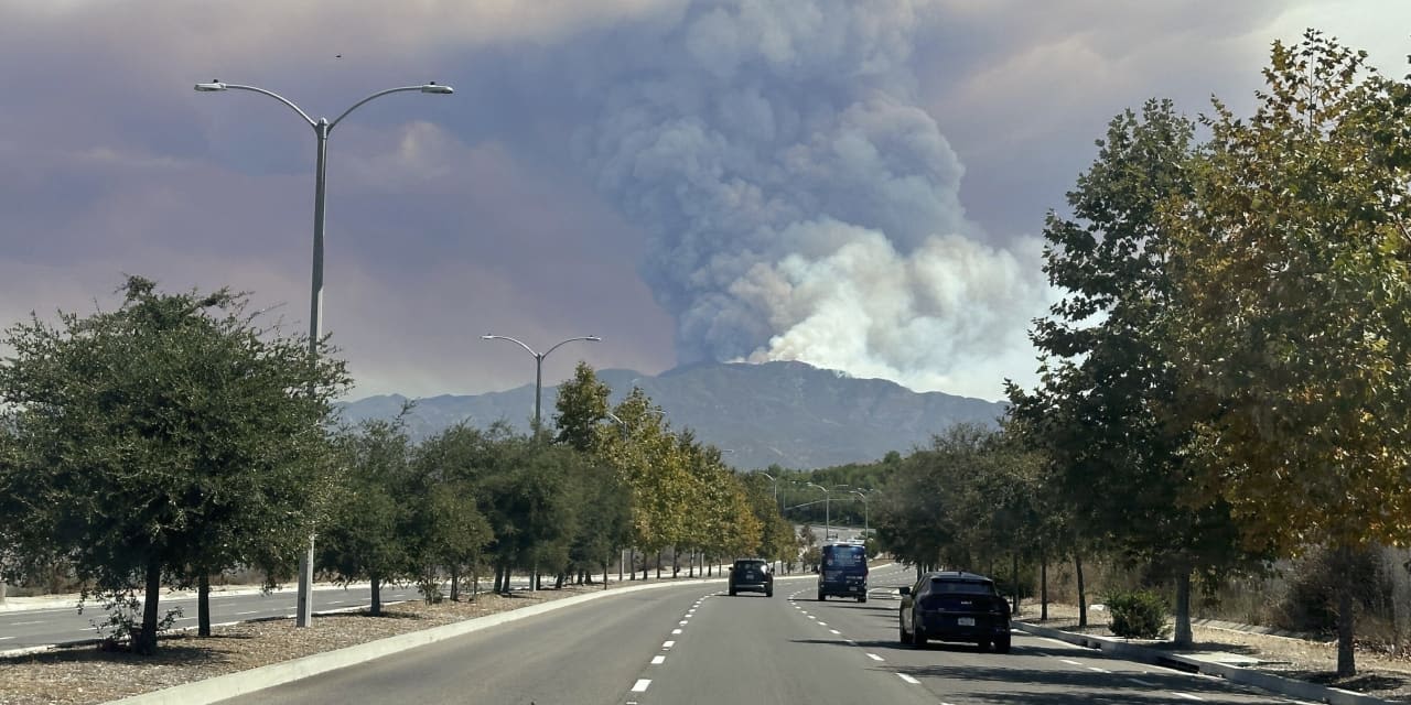 Giant plumes of smoke blot Southern California skies as crews fight 3 wildfires