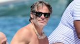 Chris Pine and Mystery Brunette Enjoy Vacation in Sardinia, Italy – See the Pics!