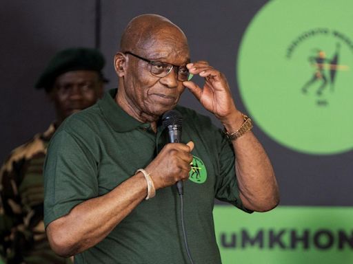 South Africa's Zuma faces dissent in new party as election nears