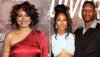 Debbi Morgan Says Costar Meagan Good Brought Boyfriend Jonathan Majors to Set: 'She Deserves' Happiness (Exclusive)