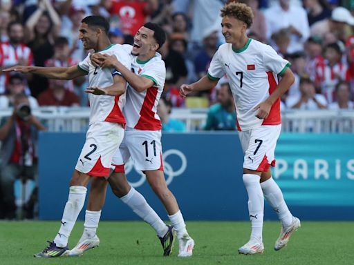 Marruecos destroza 6-0 a Egipto por el bronce de fútbol masculino de los Juegos Olímpicos