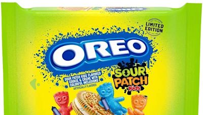 First they're sour, then they're sweet: New cookie from Oreo, Sour Patch