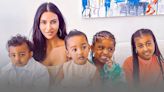 Kim Kardashian gets emotional as she hides in bathroom from kids