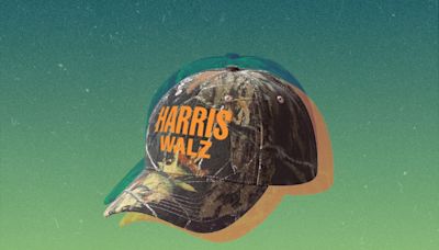 How the Harris-Walz Camo Hats Became a Viral Hit