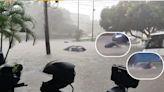 Video: caleños decidieron nadar por las vías de la ciudad tras las inundaciones que causaron graves emergencias