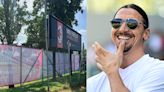 Photo: First viewing of restricted Milanello as Ibrahimovic’s idea is implemented