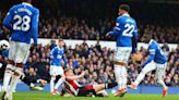 Everton 1-0 Brentford: Key stats