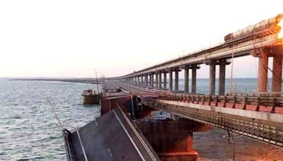 Rocket fuel was used to blow up the Crimean Bridge in 2022 attack, Russia claims