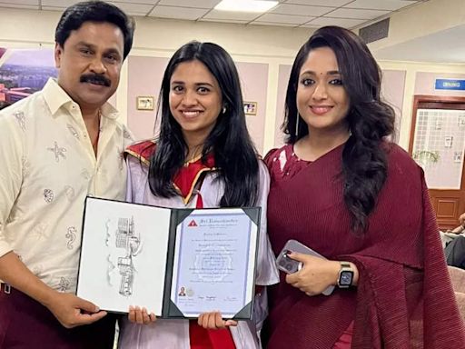 Kavya Madhavan cheers Meenakshi Dileep as she becomes a doctor: 'You did it!' - See post | - Times of India