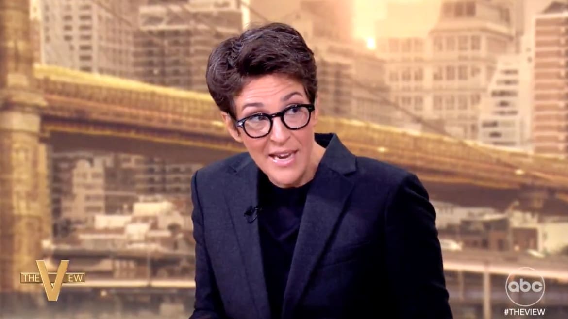 Why Rachel Maddow Is ‘Worried’ About the Trump-Harris Debate