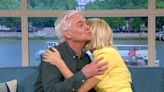 Phillip Schofield and Holly Willoughby share awkward goodbye kiss on This Morning