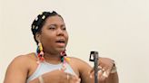 Ashley M. Jones, Poet Laureate of Alabama, recites work at Gadsden State Community College