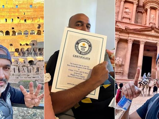 This Egyptian Man Took Just 7 Days To See All Seven Wonders Of The World