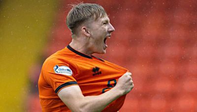 Jim Goodwin reacts to 'unbelievable' Brandon Forbes screamer as Dundee United boss offers Ryan Strain injury update