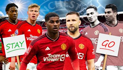 Man Utd flops fighting for futures under Ratcliffe - so who will be axed?