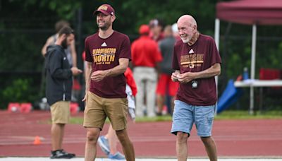 Helmer's glue: Retired IU track coach Ron, son Justin team up at Bloomington North