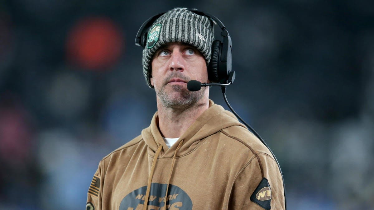 Jets' Aaron Rodgers discusses Egypt trip, how his Achilles is feeling and more: 'Summer's over on Sunday'