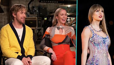 Ryan Gosling & Emily Blunt Spill On Their Taylor Swift Fandom & Epic 'Fall Guy' Fight Scenes | Access