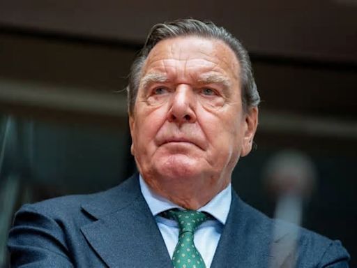 Former German chancellor Schröder says West must negotiate with Putin