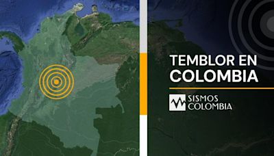 Temblor en Colombia hoy 26 de mayo en Océano Pacífico