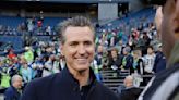 Newsom launches podcast, not presidential run. His running mate is ex-NFL star Marshawn Lynch