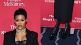 Teyana Taylor Goes Monochromatic With Marc Jacobs Kiki Boots at The King’s Trust Gala
