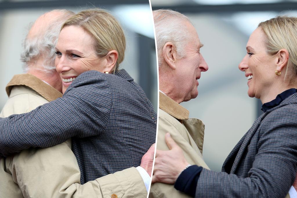 How Zara Tindall broke major royal protocol with King Charles III at latest engagement