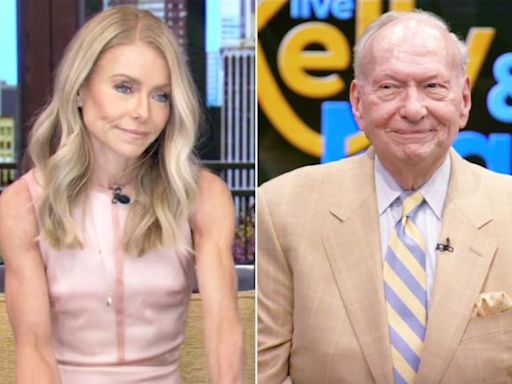 Kelly Ripa emotionally announces longtime “Live” executive Art Moore's exit: 'He is the reason I'm here'