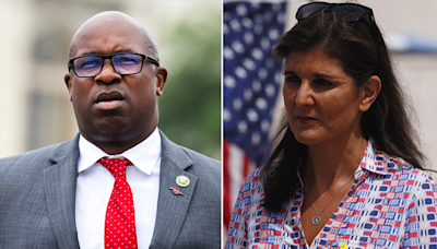 Jamaal Bowman calls Nikki Haley 'disgusting' for signing Israeli bomb