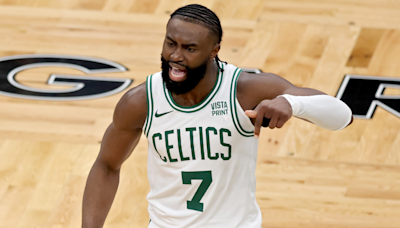 Celtics vs. Pacers score, takeaways: Boston takes Game 1 of East finals after Jaylen Brown forces OT