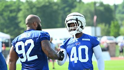 Two Bills defensive stars were full-go on first day of Bills' training camp