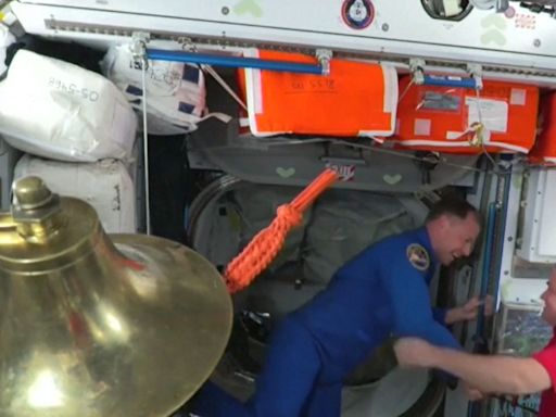 La nave 'Dragón' de Space X llega a la Estación Espacial Internacional: la reacción de los astronautas atrapados