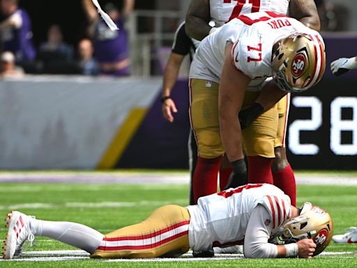 49ers injury news a silver lining from loss to Vikings