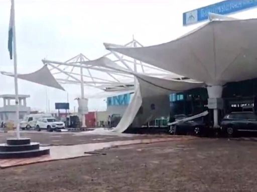 Canopy collapses at Rajkot airport a day after Delhi T-1's tragic incident