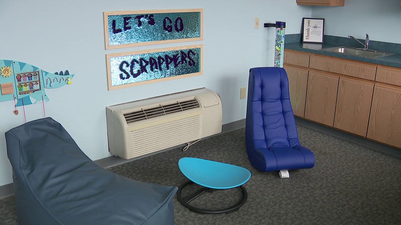 Inside Scrappers sensory room tailored for autism community