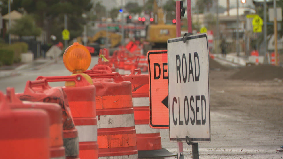 TONIGHT: 24-hour road work to cause lane restrictions, closures along Las Vegas Blvd