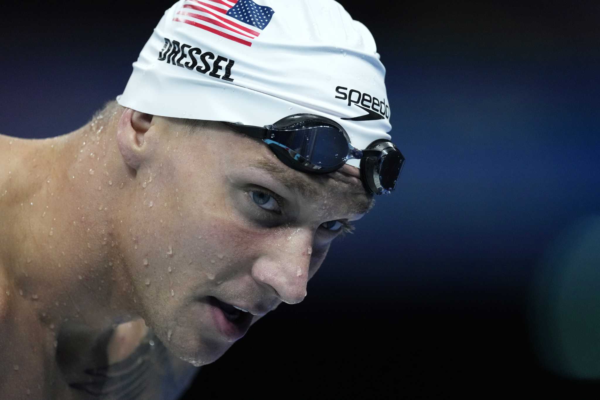 Heartbroken US star Caeleb Dressel misses chance to defend Olympic titles in 50-meter free, 100 fly