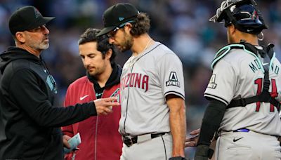 Arizona ace Zac Gallen leaves in 6th inning against Seattle with right hamstring tightness