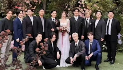 Super Junior厲旭結婚！ 全員13人大合照粉絲狂呼：「活久見！」