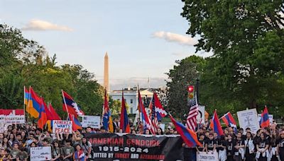 Greater Washington Armenian community March for Justice for the Armenian Genocide of 1915-2024