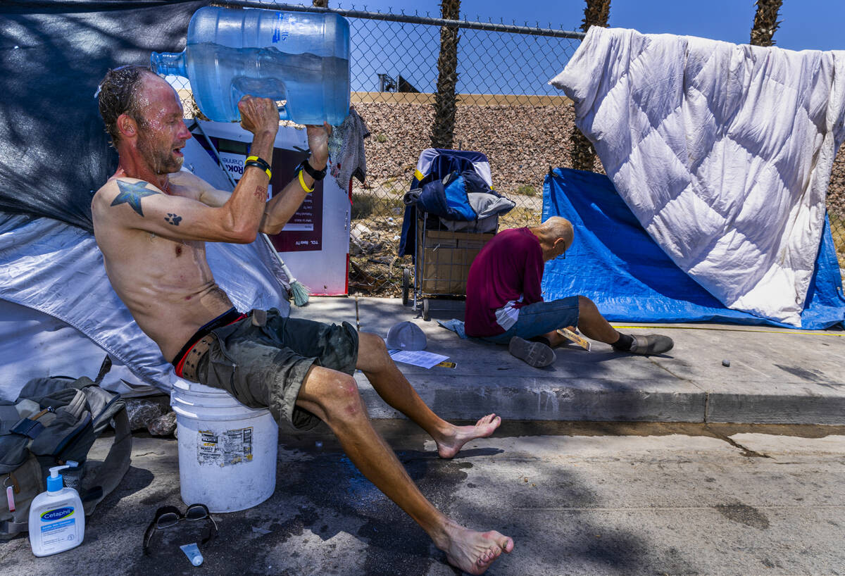 Cool compassion: Nonprofit helps Las Vegas homeless beat the big heat