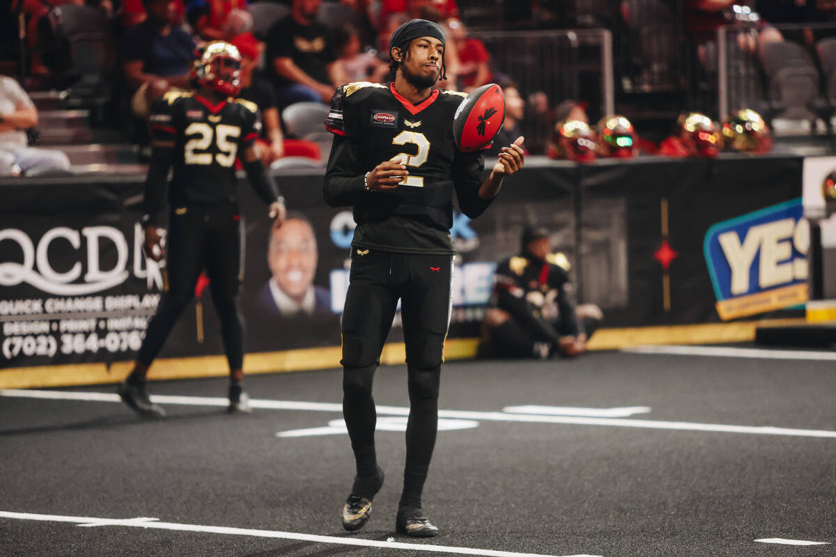 Las Vegas pro sports roundup: Knight Hawks’ QB powers strong start