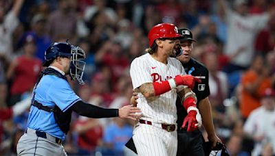 Rays pitcher Edwin Uceta suspended 3 games for intentionally throwing at Phillies' Nick Castellanos