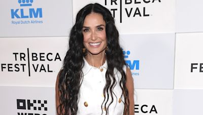 Demi Moore Is ‘Forever Slaying’ in Poofy Dress That Has Fans Convinced She’s ‘Aging Backwards’