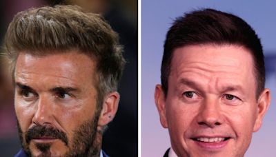 David Beckham demanda al actor Mark Wahlberg por pérdidas millonarias