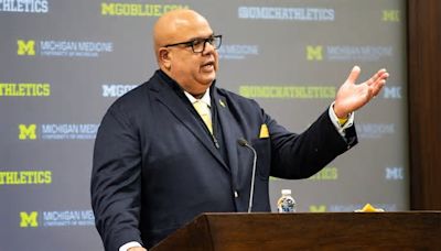 Michigan AD Warde Manuel: Football program can 'move forward' after NCAA sanctions