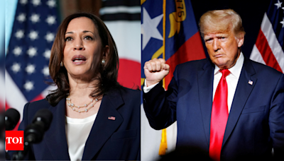 10-year-olds' reaction to Donald Trump, Kamala Harris viral: 'Liar, pure evil' - Times of India