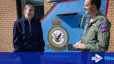 Prisoner of war's notebook discovered in Canada returned to RAF Lossiemouth