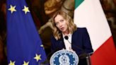 Italy's Meloni says EU top jobs deal ignores voters' wishes